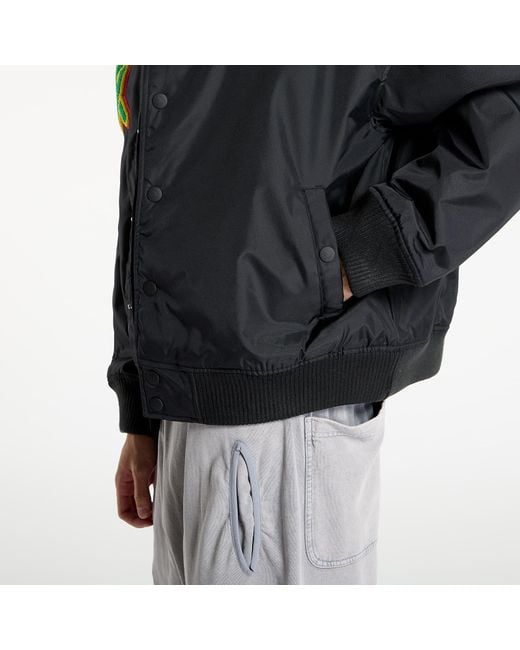 Giacca X Daily Paper Stadium Jacket di Converse in Black da Uomo