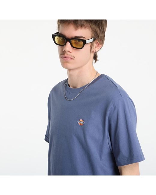 Dickies T-Shirt Mapleton Ss Tee in het Blue voor heren