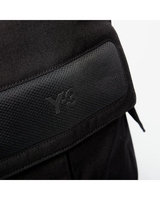 Y-3 Black Rucksack Small Backpack