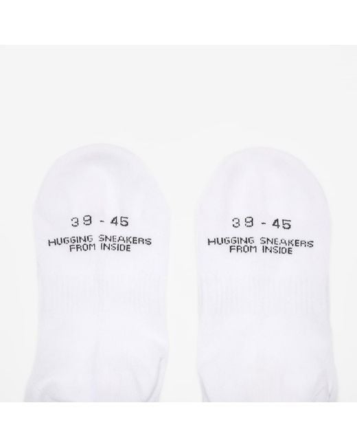 FTSHP White Footshop Ankle Socks 3-Pack