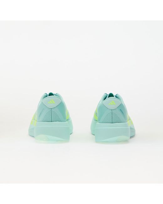 Adidas Originals Green Sneakers Adidas Adizero Evo Sl Semi Flash Aqua/ Lucid Lemon/ Mint Ton Eur