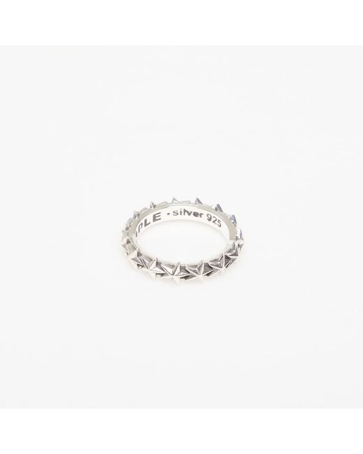 Maple White Star Ring