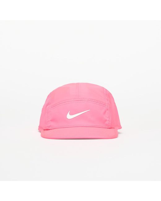 Nike Pink Mütze Dri-Fit Fly Unstructured Swoosh Cap Hyper/ Anthracite
