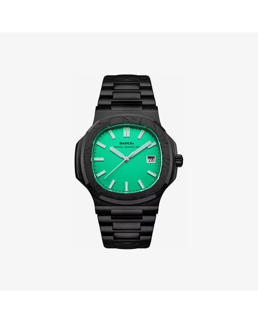 Orologio Type 10 Bapex 1 M di A Bathing Ape in Verde Lyst