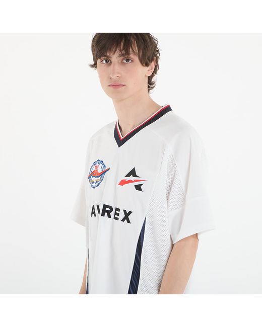 Avirex Jersey Jersey in het White voor heren
