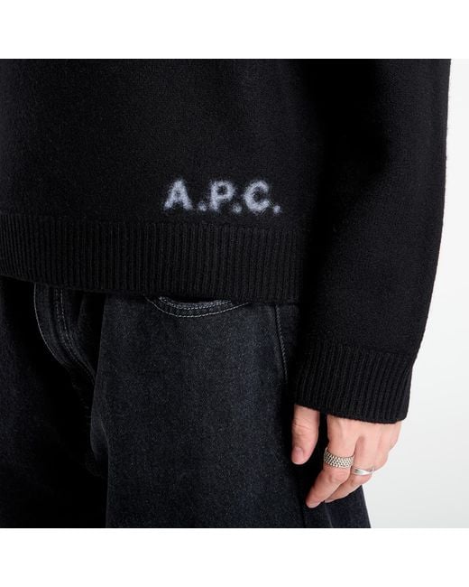 A.P.C. Pullover Edward Jumper in Black für Herren