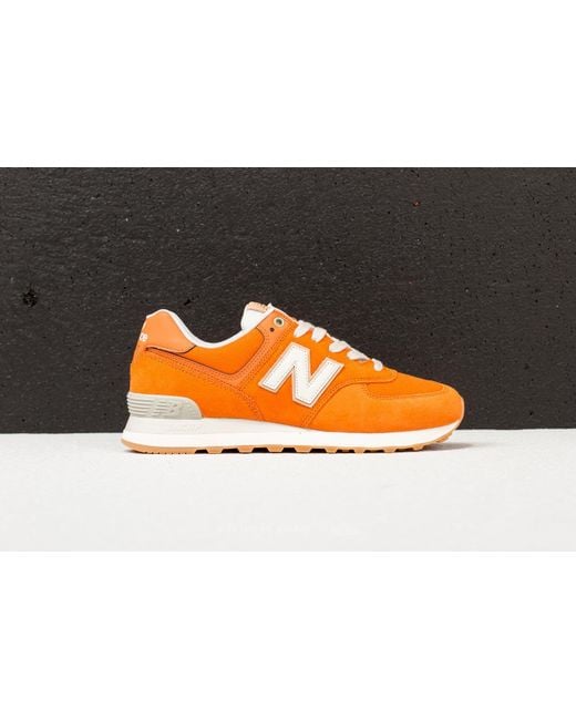 New Balance 574 Burnt Orange/ Moonbeam for Men | Lyst