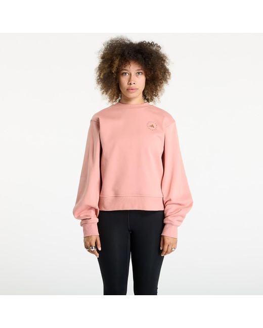 adidas Originals Women's Red Sweatshirt Adidas By Stella Mccartney