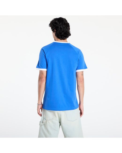 Adidas Originals Blue T-Shirt Adidas 3-Stripes Tee