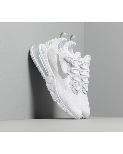 nike wmns air max 270 react pure platinum