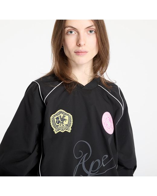 A Bathing Ape Black Jacket Multi Logo Relaxed Fit Pullover