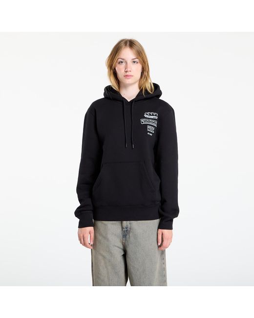 Carhartt Sweatshirt Hooded Sandwich Sweat Fog in het Black