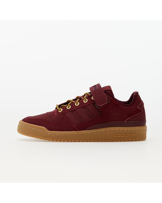 Adidas Forum Low Core Burgundy/ Maroon/ Gum3 adidas Originals pour homme en coloris Rouge | Lyst