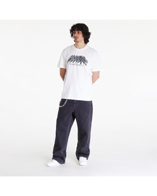 Maglietta Adidas Flames Conc Short Sleeve Tee di Adidas Originals in White da Uomo