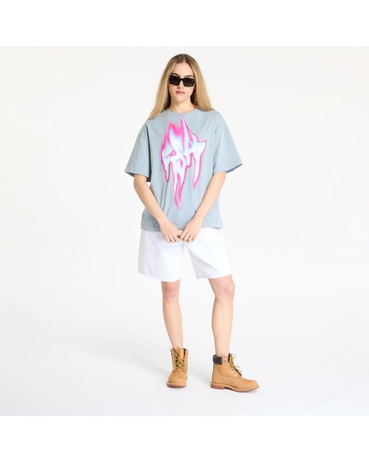 FTSHP Blue T-Shirt Walking Art T-Shirt
