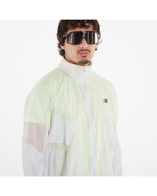 New Balance White Jacket Rc Jacket for men
