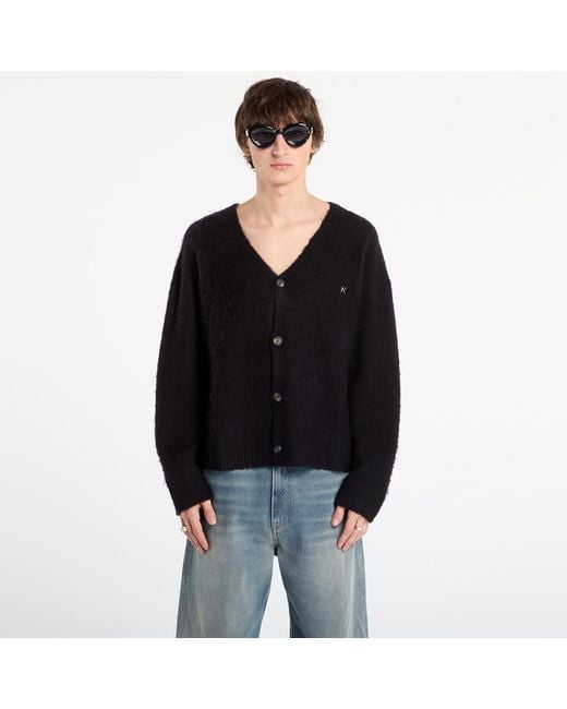 Pull textured knit cardigan xxl Represent pour homme en coloris Black