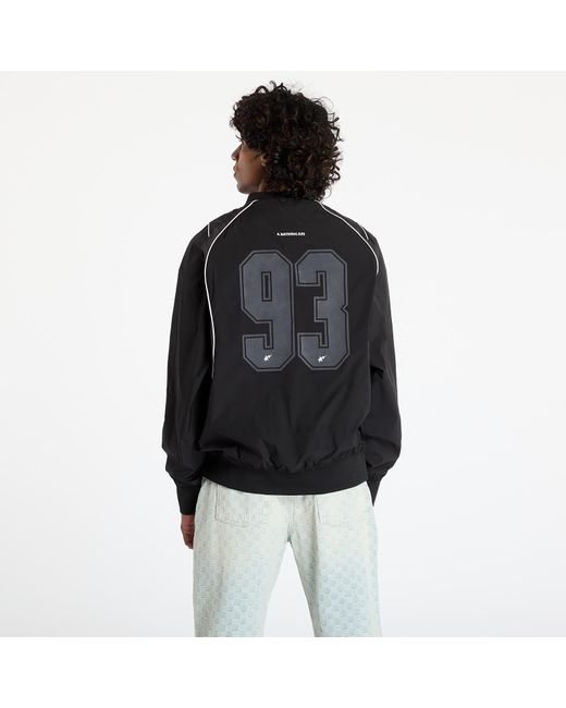 A Bathing Ape Black Jacket Multi Logo Relaxed Fit Pullover