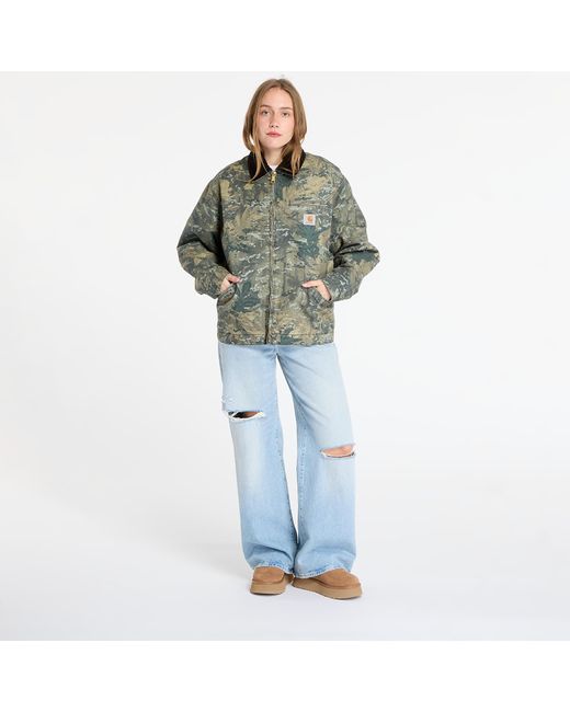 Carhartt Green Jacke Og Detroit Jacket Camo Combi/ Stone Washed