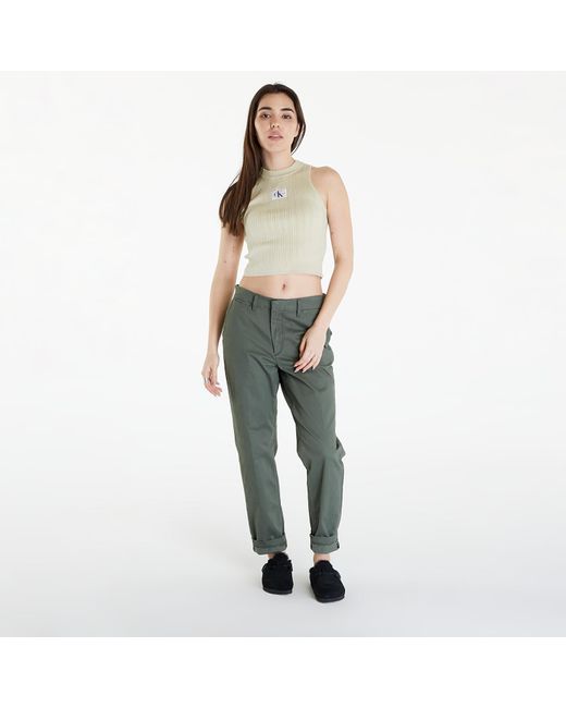 Levi's Green Pants Essential Chino Pants