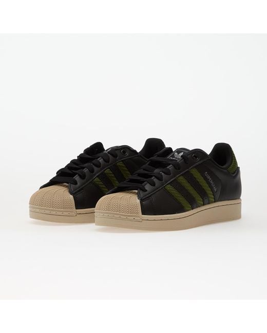 Sneakers Adidas Superstar Ii Core/ Tecoli/ Wonder di Adidas Originals in Black da Uomo