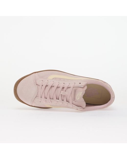 Baskets Old Skool 36 À Patch Logo Vans en coloris White