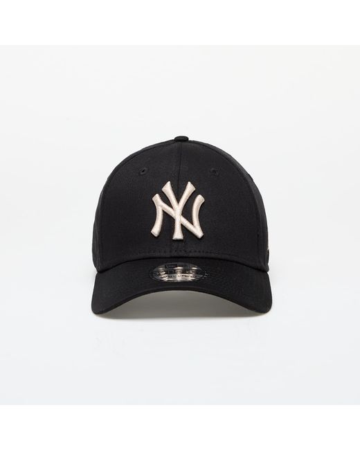 KTZ Black New York Yankees League Essential 39thirty Stretch Fit Cap / Stone