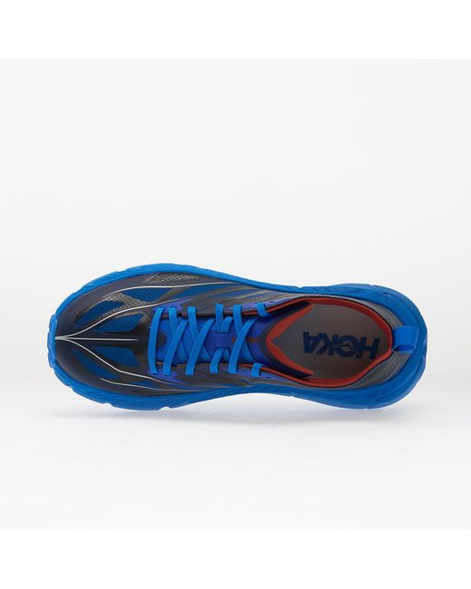 Hoka One One Blue Sneakers U Mafate Speed 4 Lite Electric Cobalt/ Dry Chili Eur