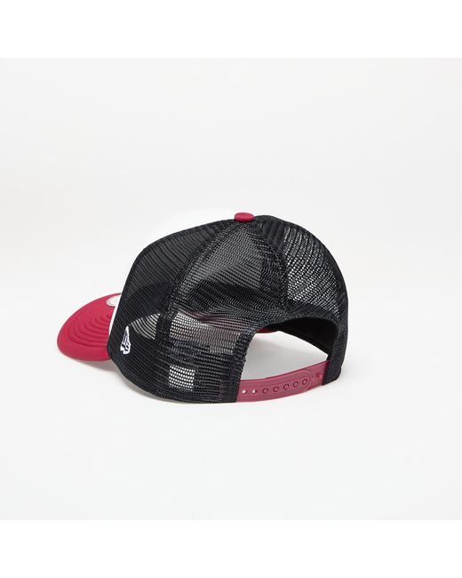 KTZ Pink Cap Graphic Patch 9Forty A-Frame Trucker Cap