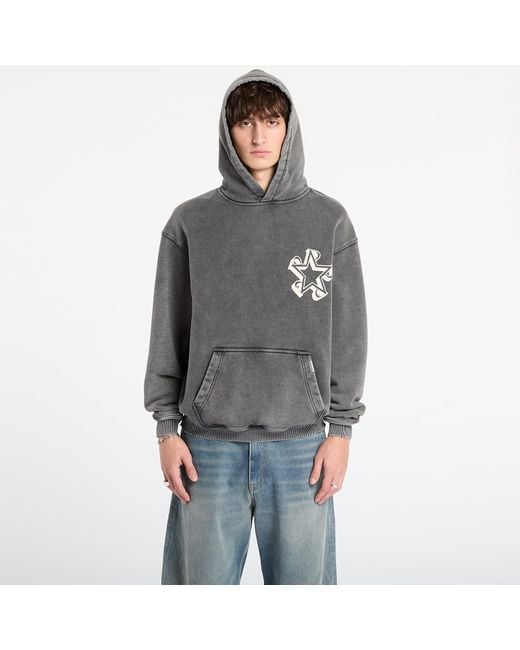 Represent Gray Sweatshirt Initial Star Hoodie for men