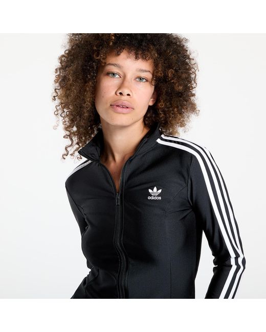 Adidas Originals Black Jacket Adidas 3S Slim Track Top