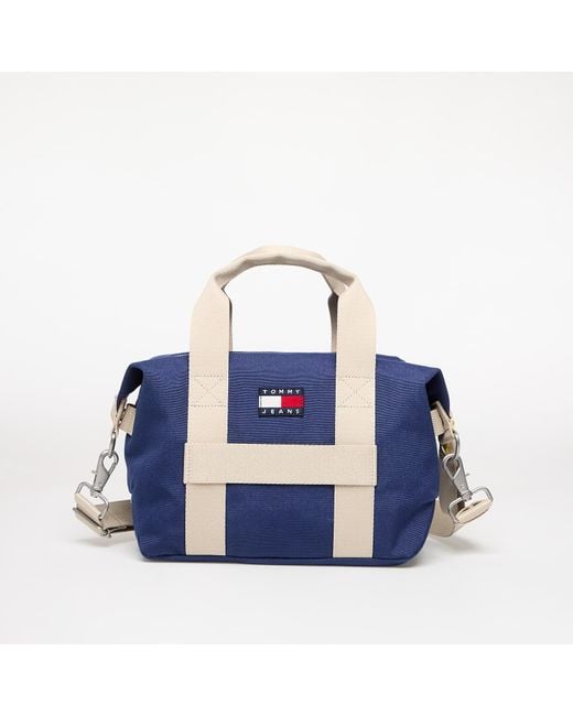 Tommy Hilfiger Blue Tasche Tommy Jeans Retro Cool Mini Duffle Bag