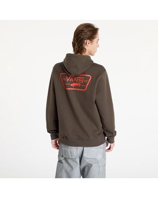 Vans Brown Sweatshirt Full Patch Pullover for men