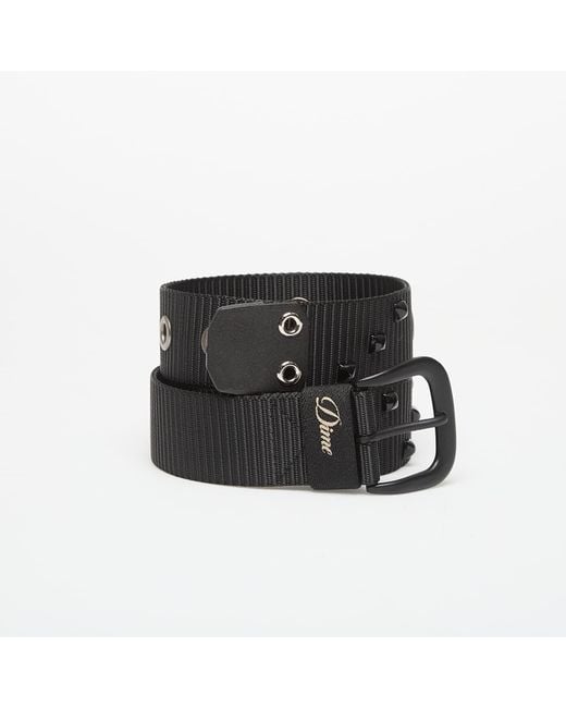 Dime Black Studded Belt