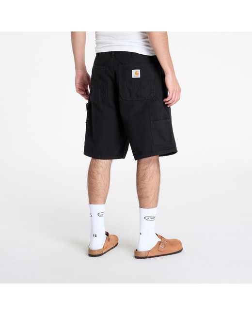 Carhartt Korte Broek Double Knee Short in het Black voor heren