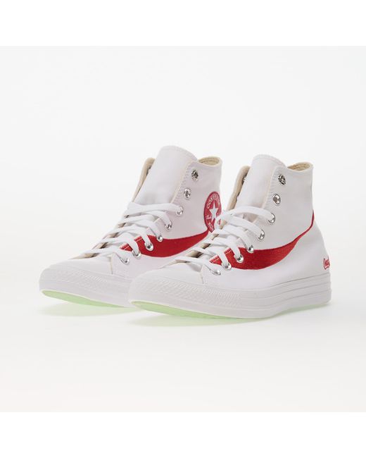 Baskets x coca-cola chuck taylor all star white/ racing red/ white eur 46.5 Converse