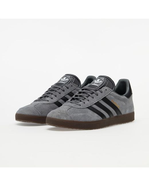 adidas Originals Adidas Gazelle Grey Four/ Core Black/ Gum 5 in Grau für  Herren | Lyst AT