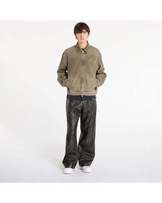 Represent Jas Collared Denim Jacket in het Brown voor heren