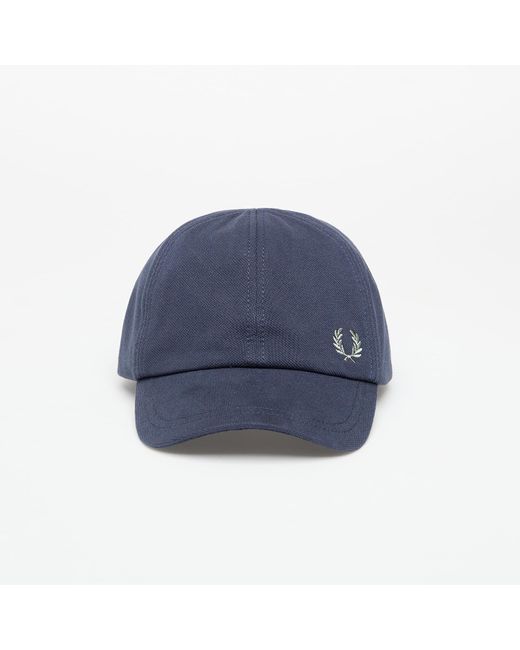 Fred Perry Blue Mütze Pique Classic Cap Drkairfrc/ Baylf