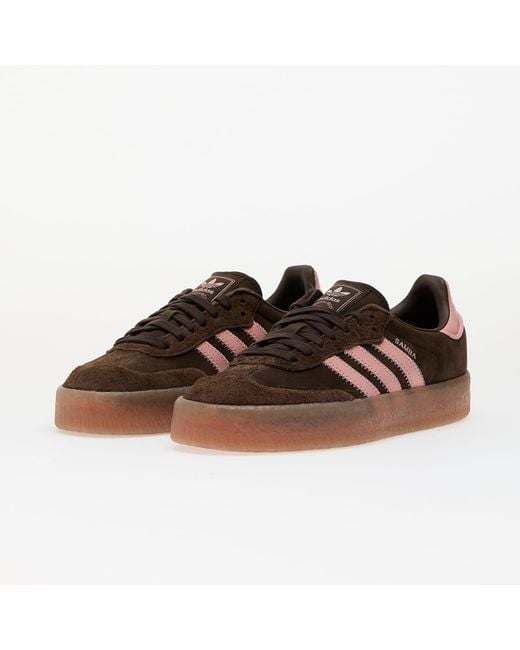 Adidas Originals Brown Sneakers Adidas Sambae W Dark/ Wonder Mauve/ Gumm2 Eur