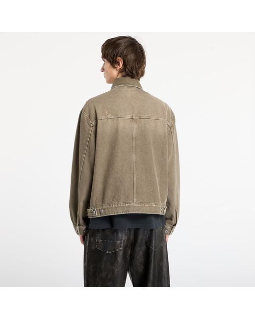 Represent Jas Collared Denim Jacket in het Brown voor heren