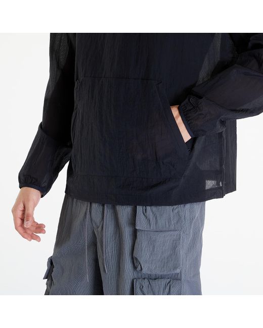 Nike Sportswear tech pack woven mesh pullover black/ black in Blue für Herren