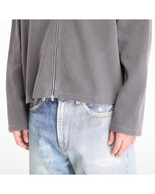 Sweatshirt shrunken fullzip 50 Our Legacy pour homme en coloris Gray