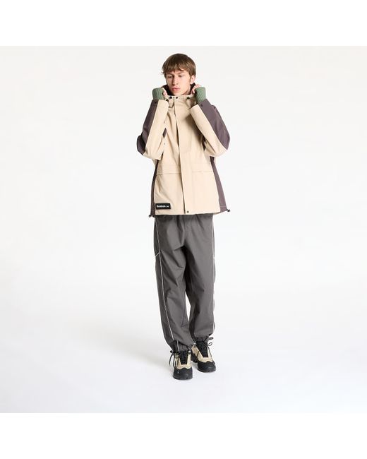 Reebok Jas Utility Shell Jacket Tan/ Unearthed in het Natural