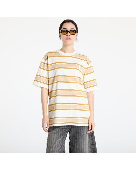 Maglietta One Point Strip Relaxed Fit Tee di A Bathing Ape in White