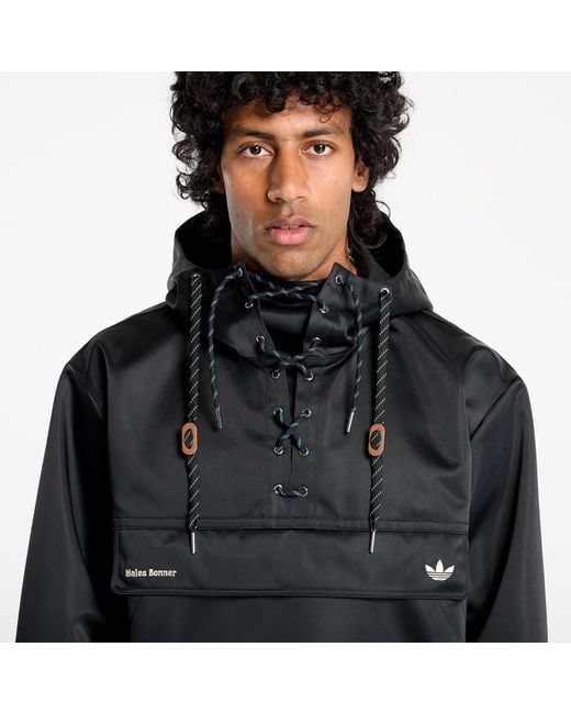 Adidas Originals Black Jacket Adidas X Wales Bonner Fm Jacket for men