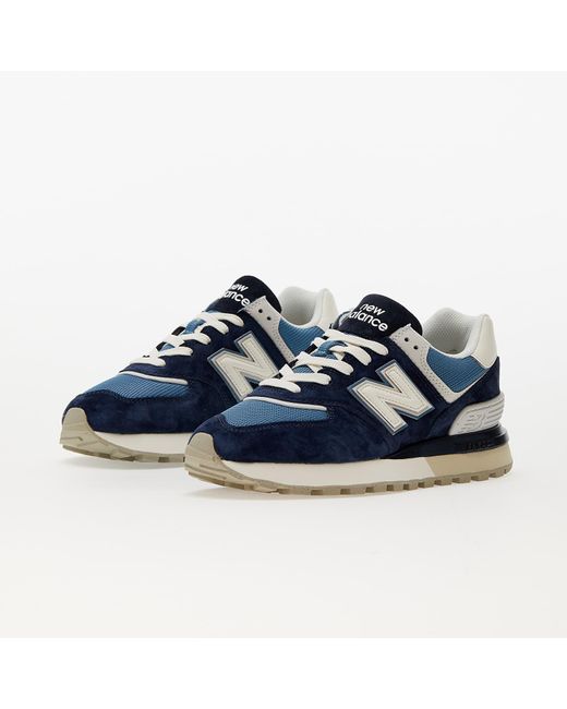 New Balance 574 Navy in Blue | Lyst