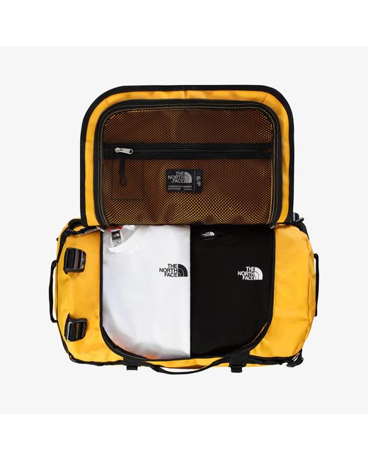 The North Face Yellow Base Camp Duffel - S Summit Gold/tnf Black
