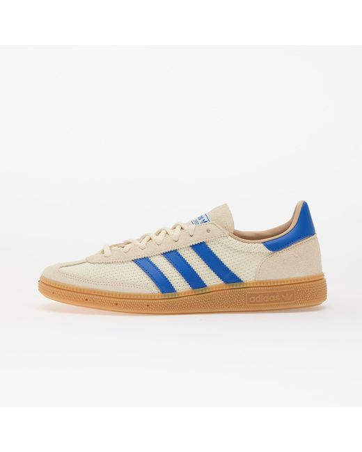 Baskets adidas handball spezial crew white/ blue/ warm sand eur 41 1/3 Adidas Originals pour homme