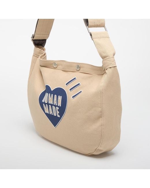 Human Made White Tasche Paperboy Bag